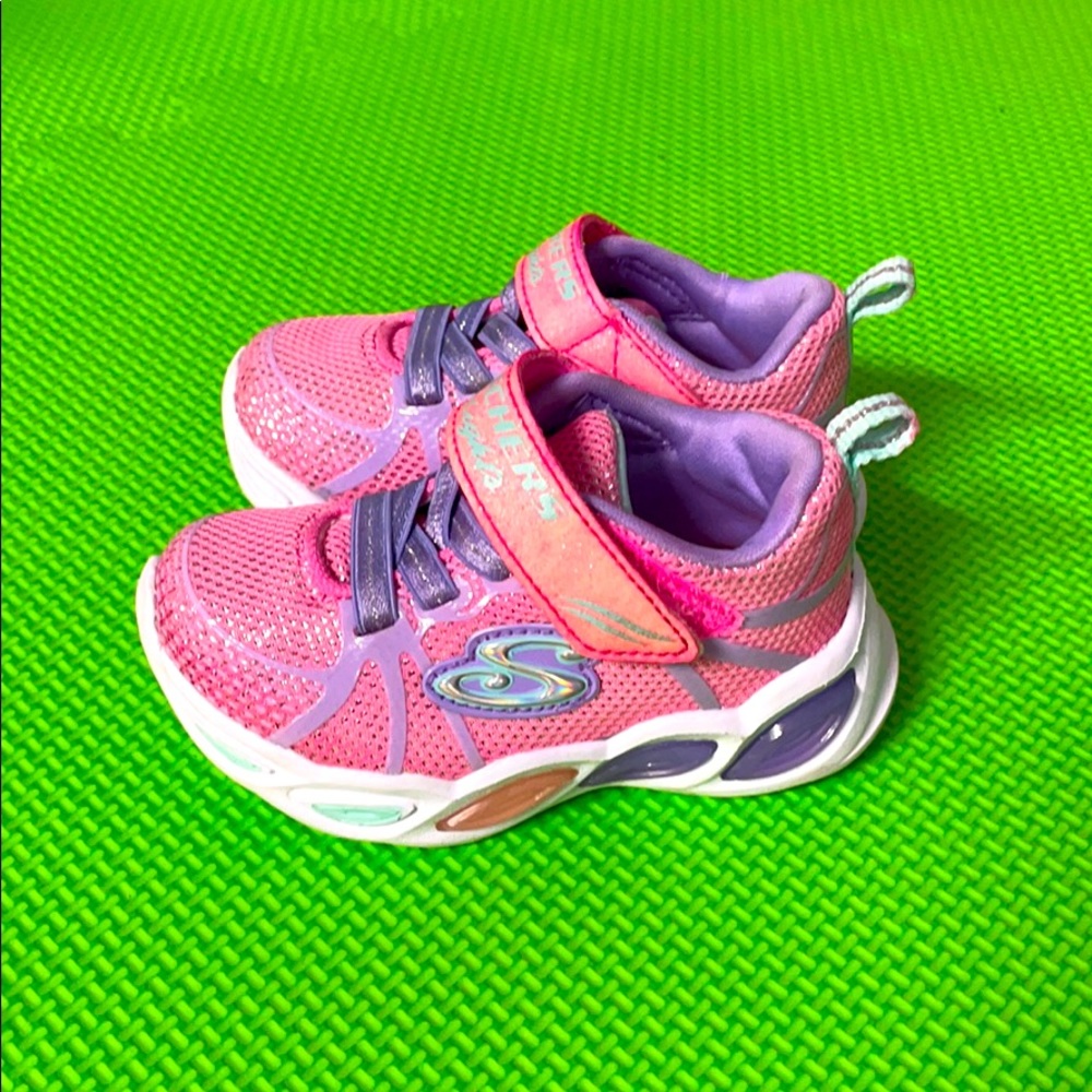 Sketchers 💡 LED Toddler Sneakers Sz 5